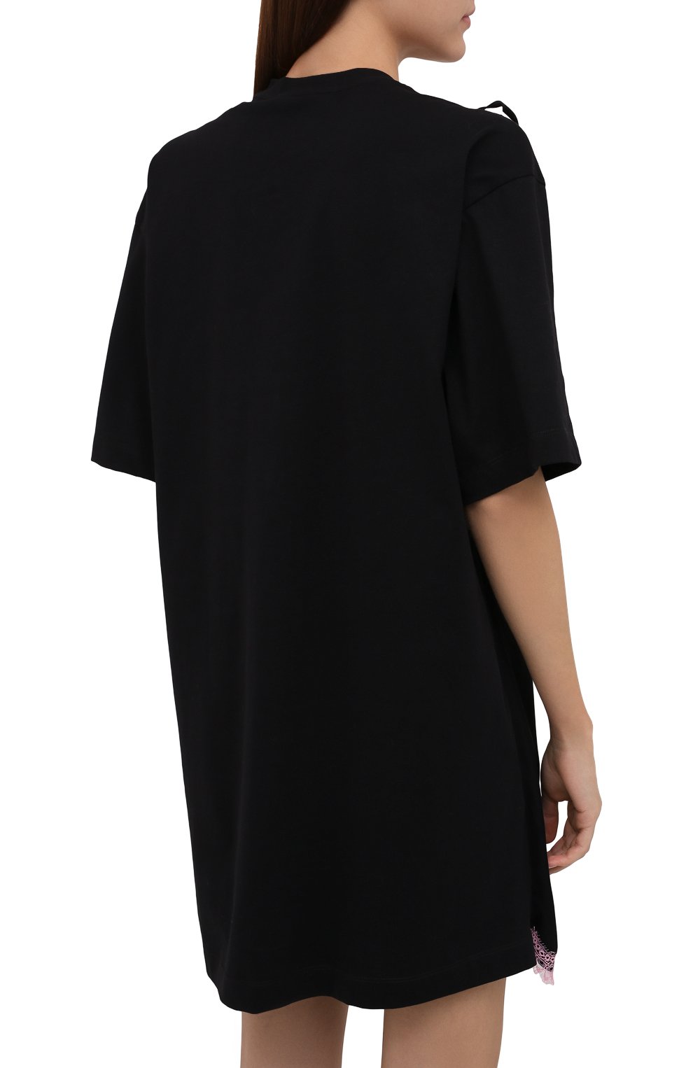 Хлопковое платье MSGM, арт. 3141MDA74 217798, фото 4