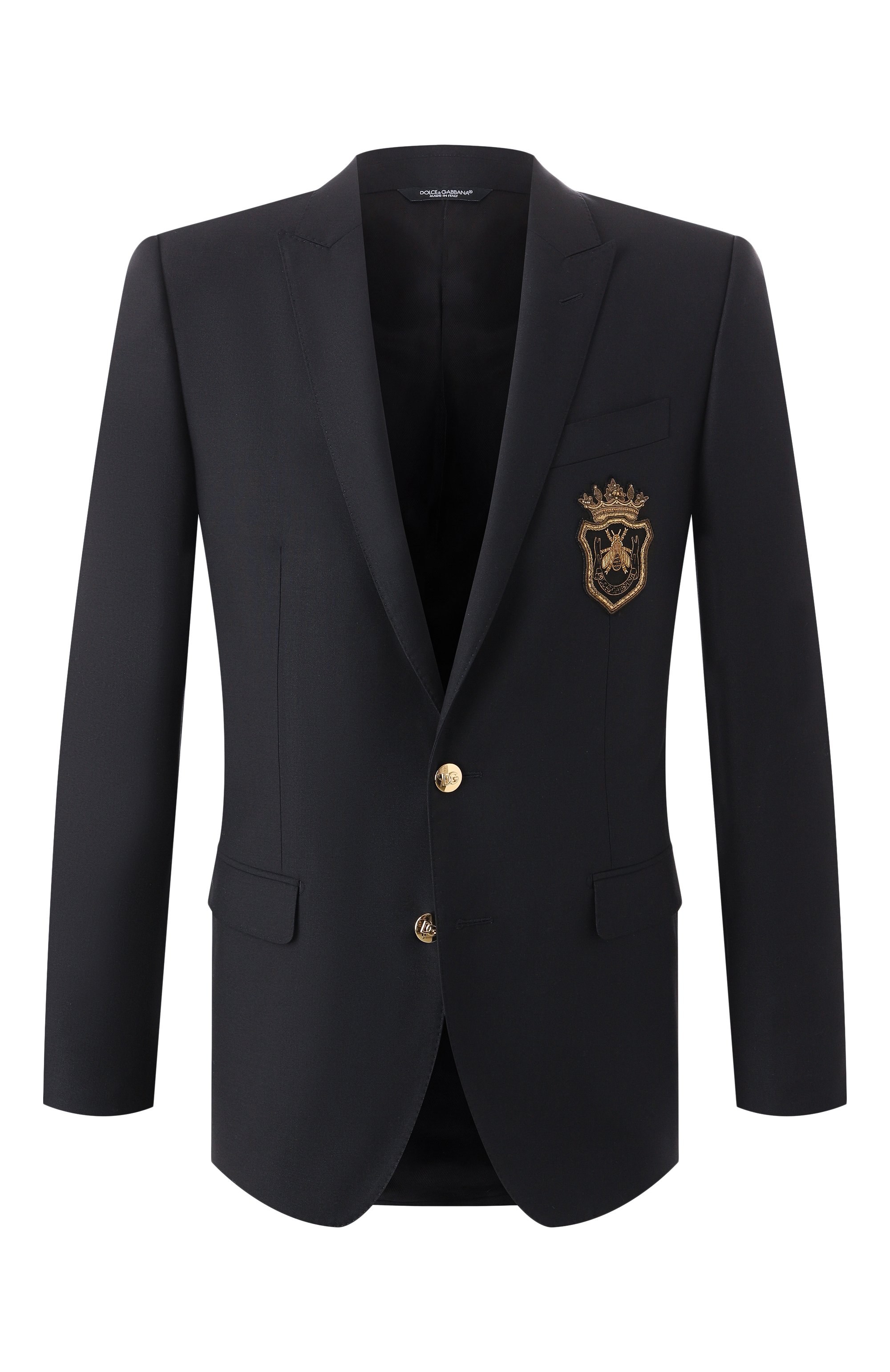 Пиджак из шерсти и шелка DOLCE & GABBANA, арт. G2LK0Z/FU3H1, фото 1