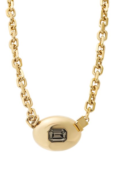 Колье GIORGIO ARMANI золотого цвета по цене 61750 руб., арт. 61I011 3F200, фото 3 Колье GIORGIO ARMANI, арт. 61I011 3F200, фото 3