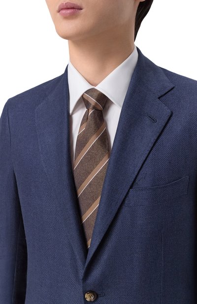 Шелковый галстук CORNELIANI, арт. 27U302/2720329, фото 2