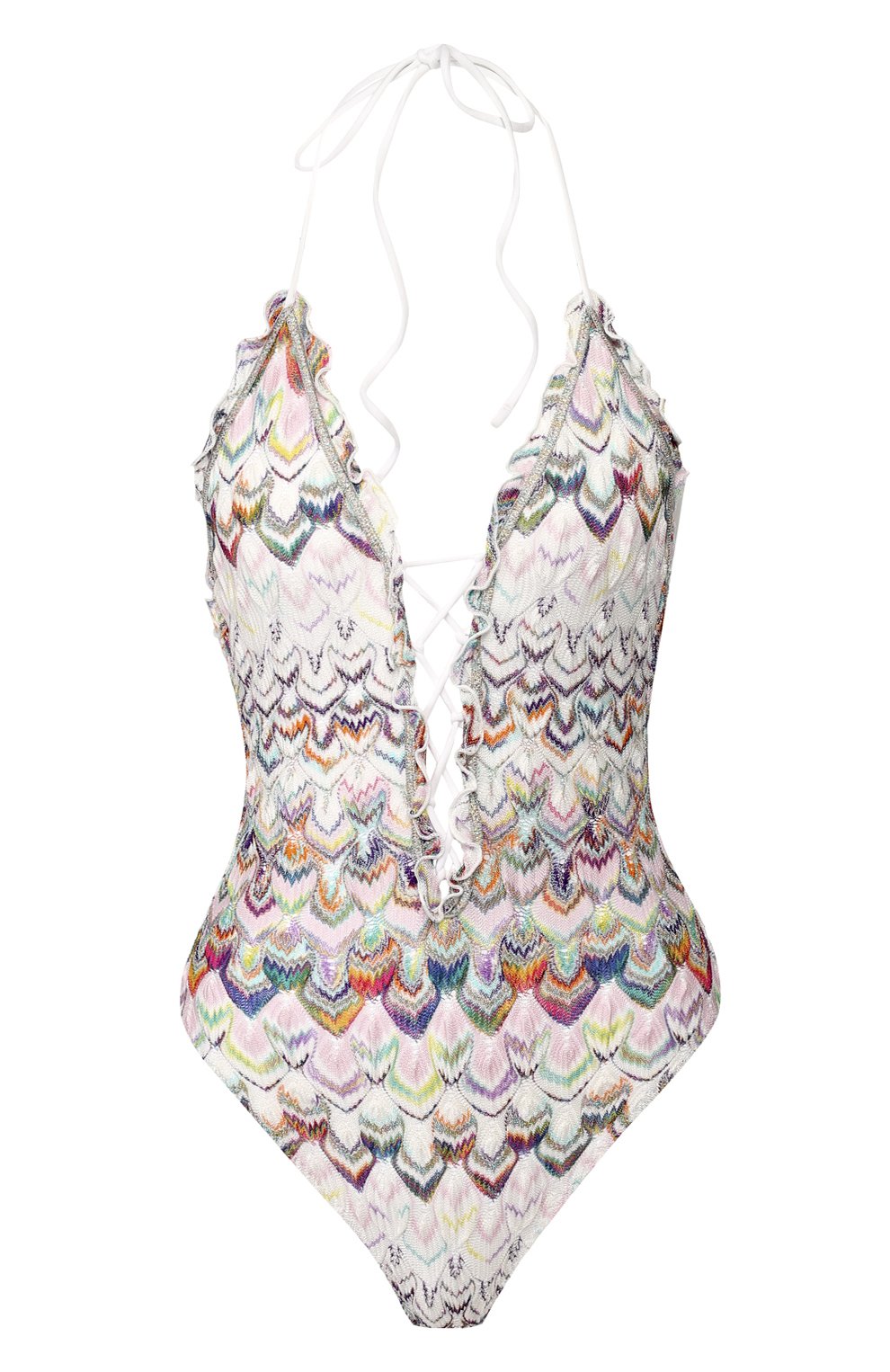 Слитный купальник MISSONI разноцветного цвета по цене 43550 руб., арт. MMP00187/BR00AJ, фото 1 Слитный купальник MISSONI, арт. MMP00187/BR00AJ, фото 1