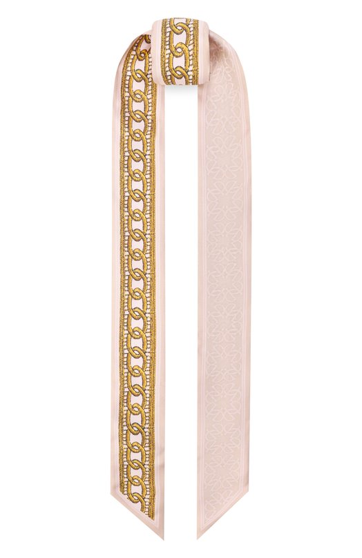 Шелковый шарф-твилли Elie Saab 710009405 Розовый 710009405