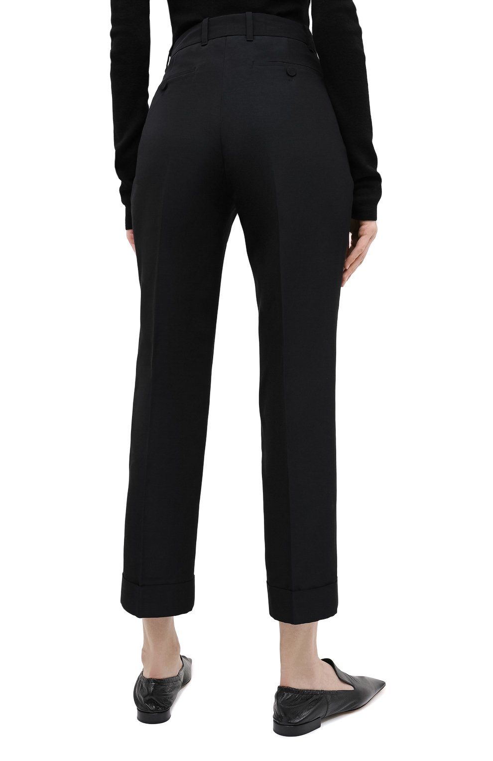 Брюки из хлопка и вискозы GUCCI, арт. 631424/ZADUU, фото 4
