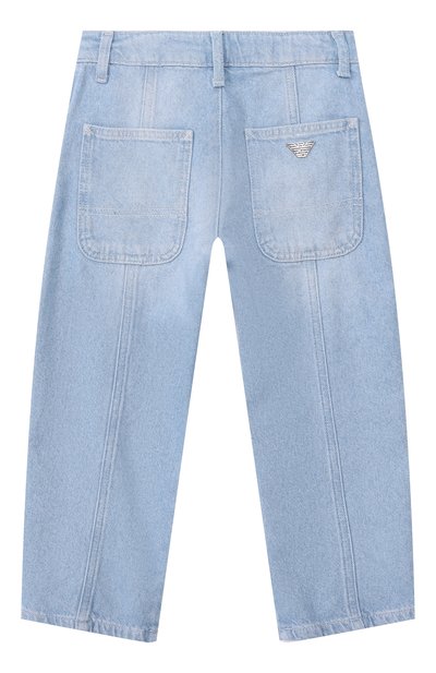 Джинсы EMPORIO ARMANI голубого цвета по цене 23900 руб., арт. EB000935/AF21778, фото 2 Джинсы EMPORIO ARMANI, арт. EB000935/AF21778, фото 2