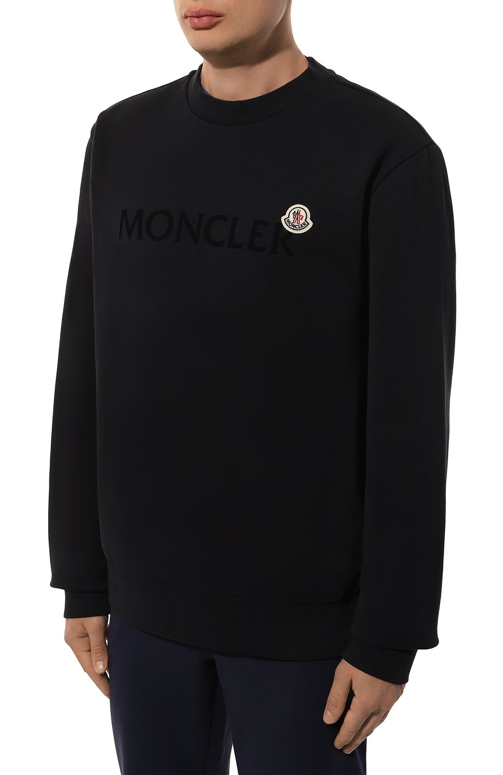 Хлопковый свитшот MONCLER, арт. 8G000-34-809KR, фото 3