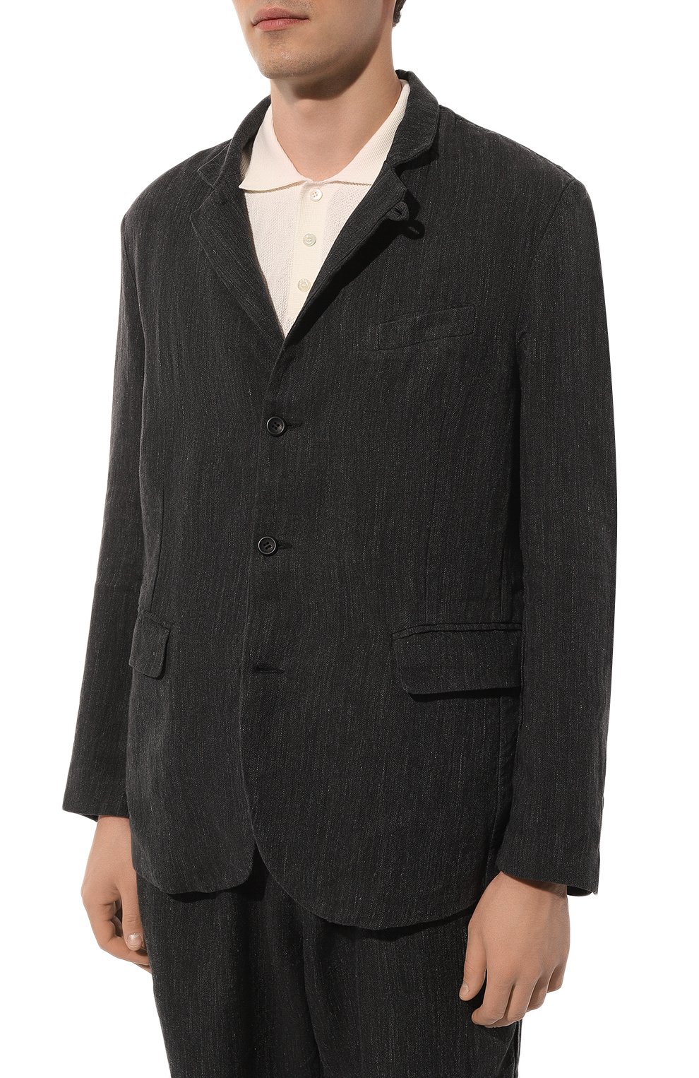 Льняной пиджак HANNES ROETHER, арт. SCHU32MANN.6043, фото 3