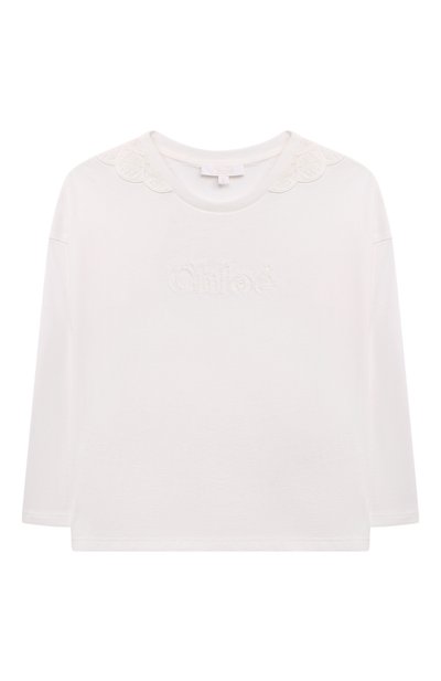 Хлопковый лонгслив CHLOÉ, арт. C20249