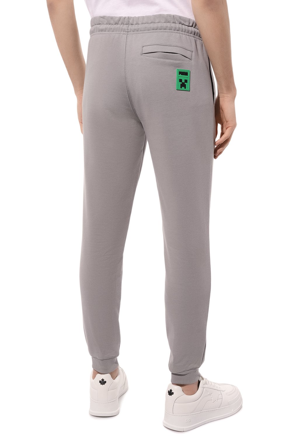 Хлопковые джоггеры puma x minecraft PUMA, арт. 53437776, фото 4