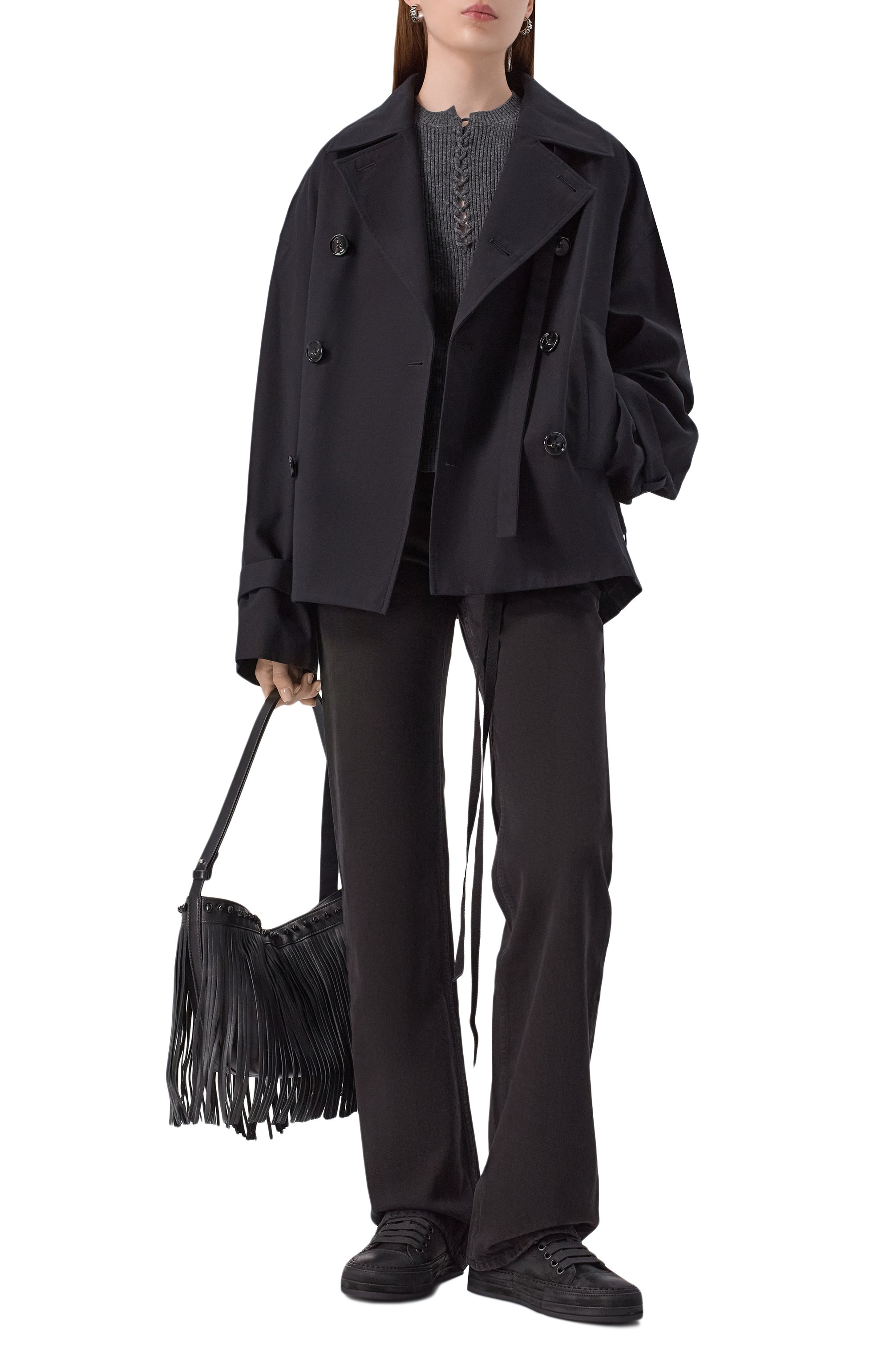 Замшевые кеды nono ANN DEMEULEMEESTER, арт. B0012569/LT182, фото 3