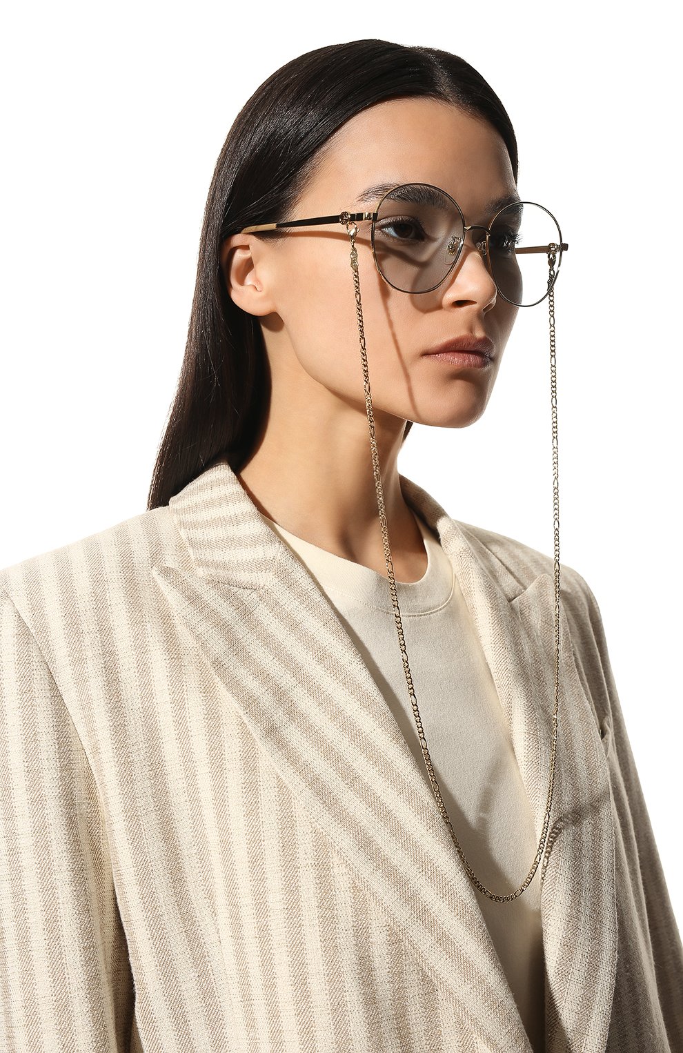 Солнцезащитные очки и цепочка GUCCI, арт. GG1090SA 004, фото 2