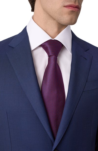 Шелковый га лстук KITON, арт. UCRVKLC03L9605, фото 2