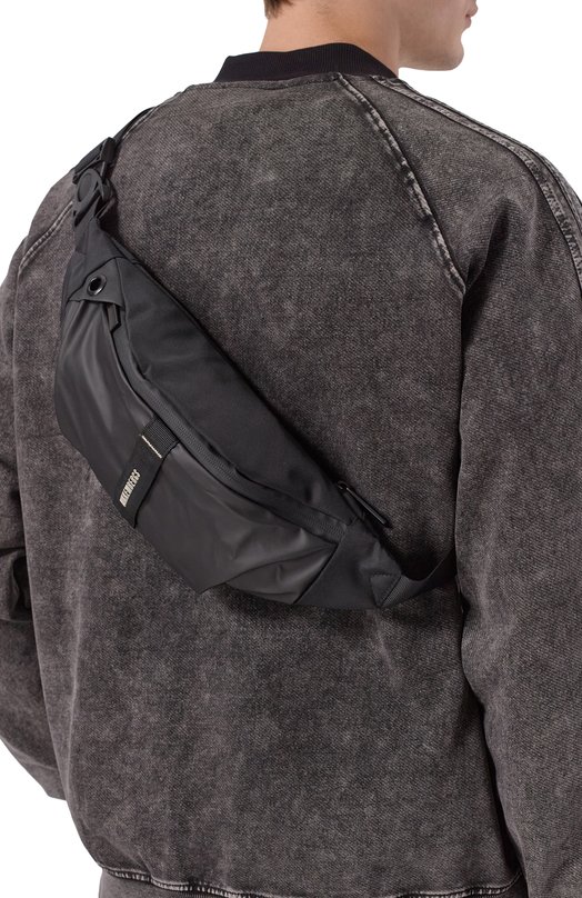 Поясная сумка Jannik Dirk Bikkembergs BKB001288T Чёрный  BKB001288T Фото 2