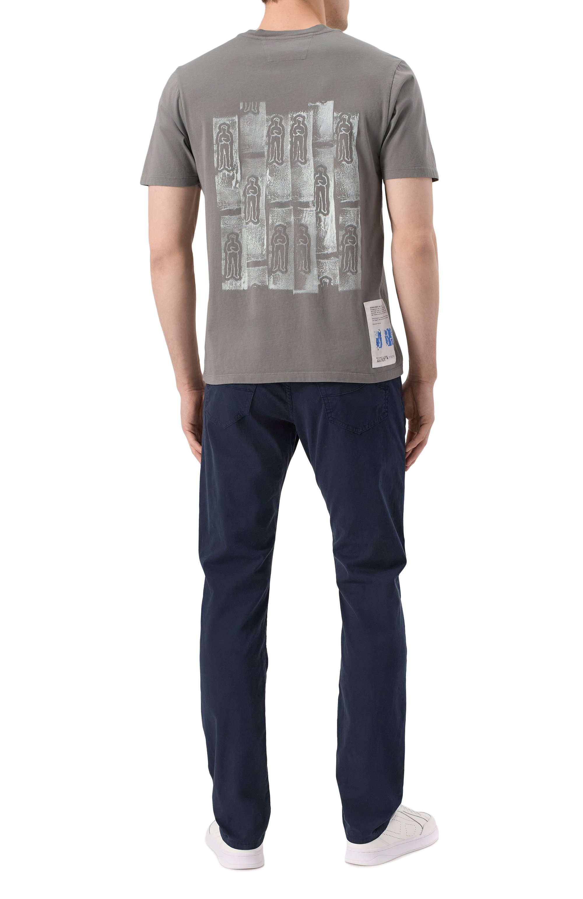 Хлопковая футболка C.P. COMPANY, арт. 18CMTS310A005431G, фото 2