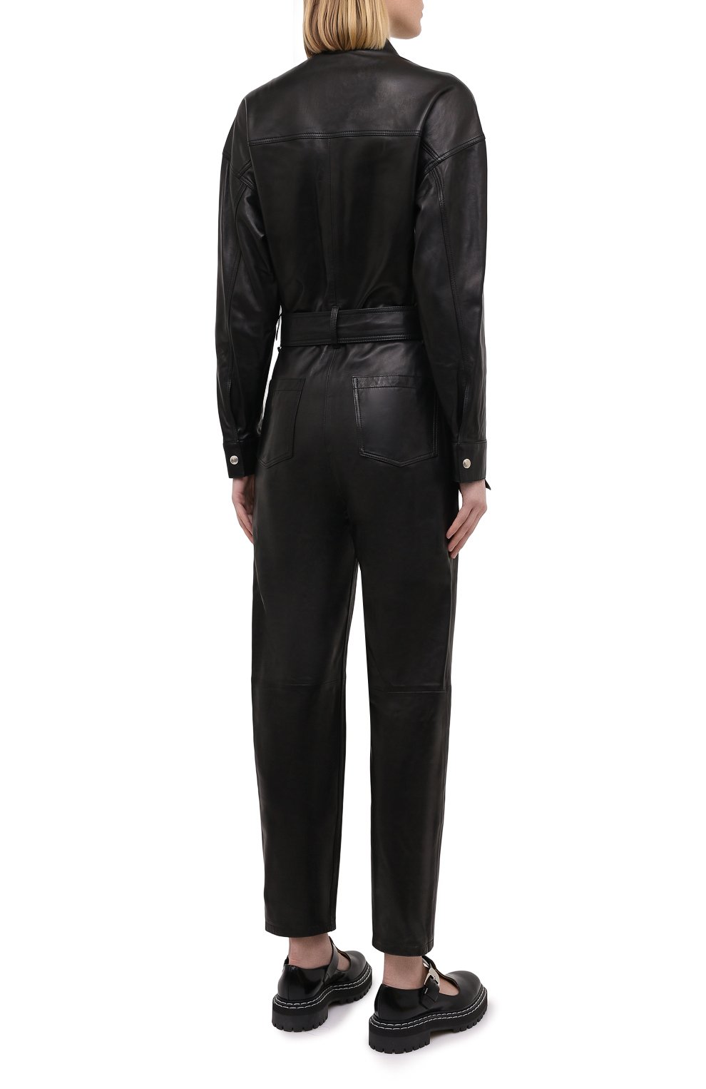 Кожаный комбинезон IRO, арт. WM28HUNDY, фото 4