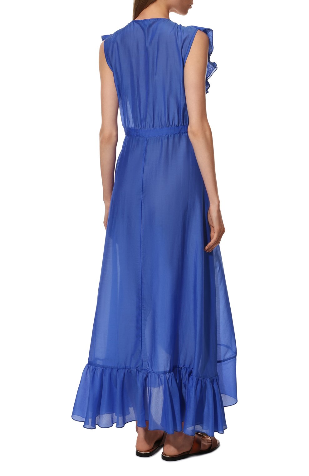 Платье из хлопка и шелка NATAYAKIM, арт. NY-030BW, фото 4