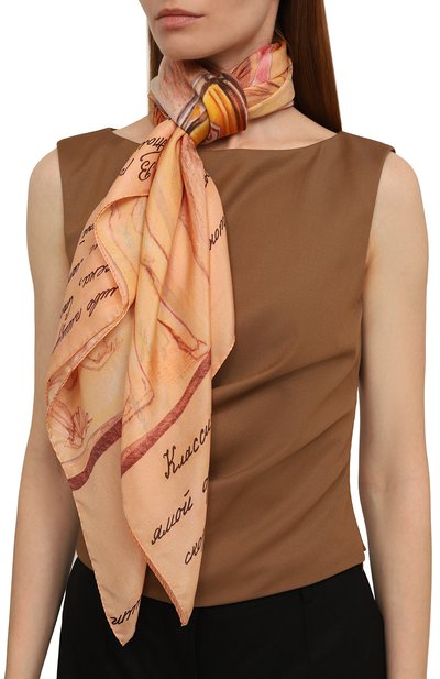 Шелковая шаль балет GOURJI, арт. 91122137/62108, фото 2