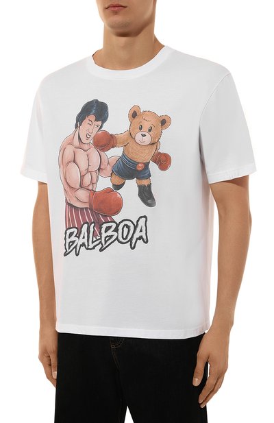 Хлопковая футболка BISIBIGLIO, арт. TEDDY VS R0CKY, фото 3