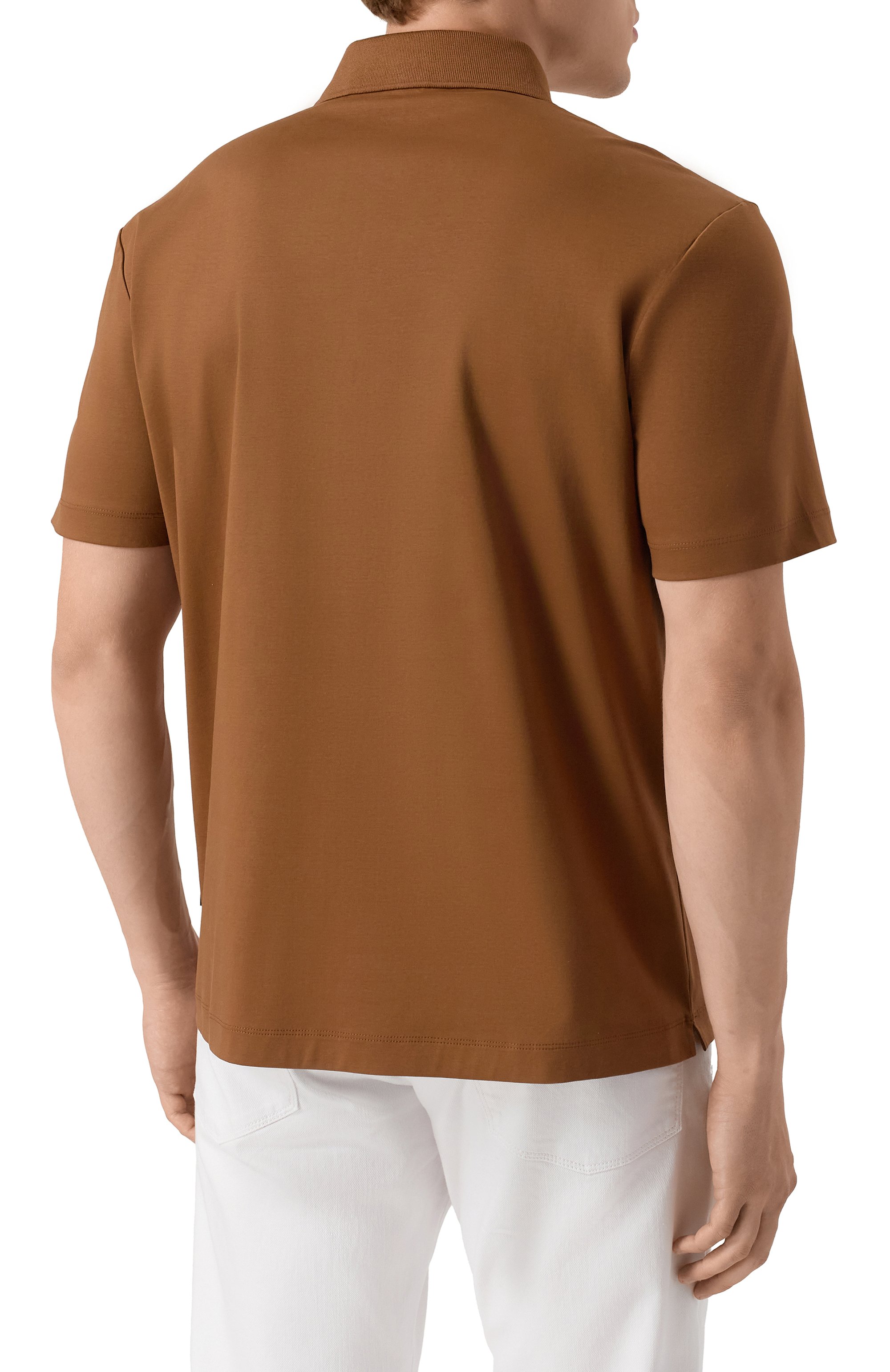 Хлопковое поло BOSS, арт. 50520297, фото 4