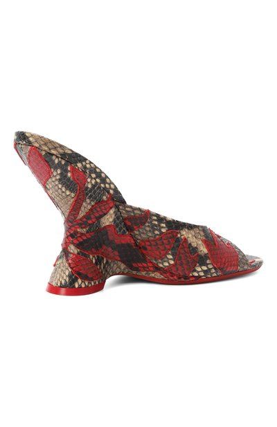 Кожаные мюли DRIES VAN NOTEN, арт. WS251/1646/999, фото 5