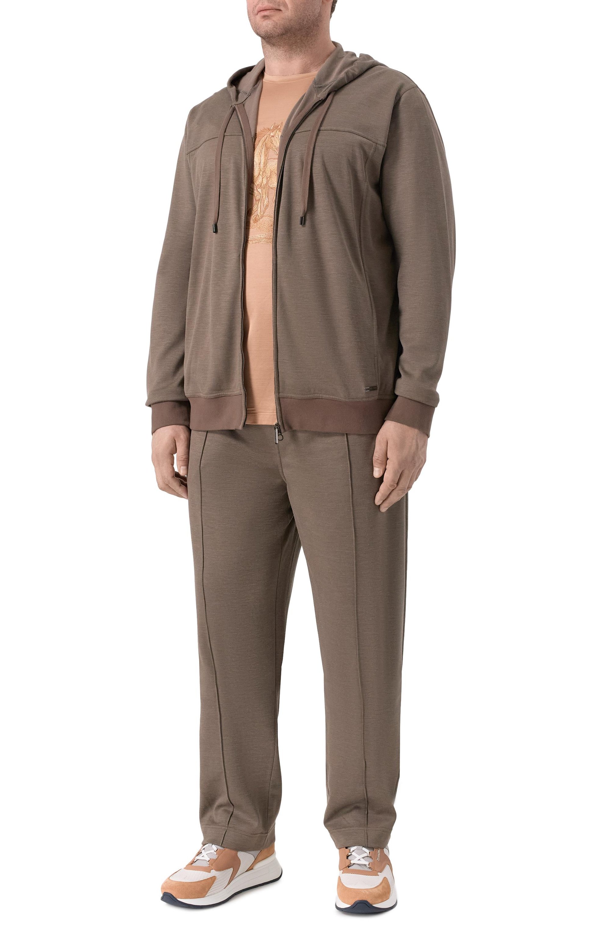 Толстовка из хлопка и шелка STEFANO RICCI, арт. K919072FCR/T26206, фото 2