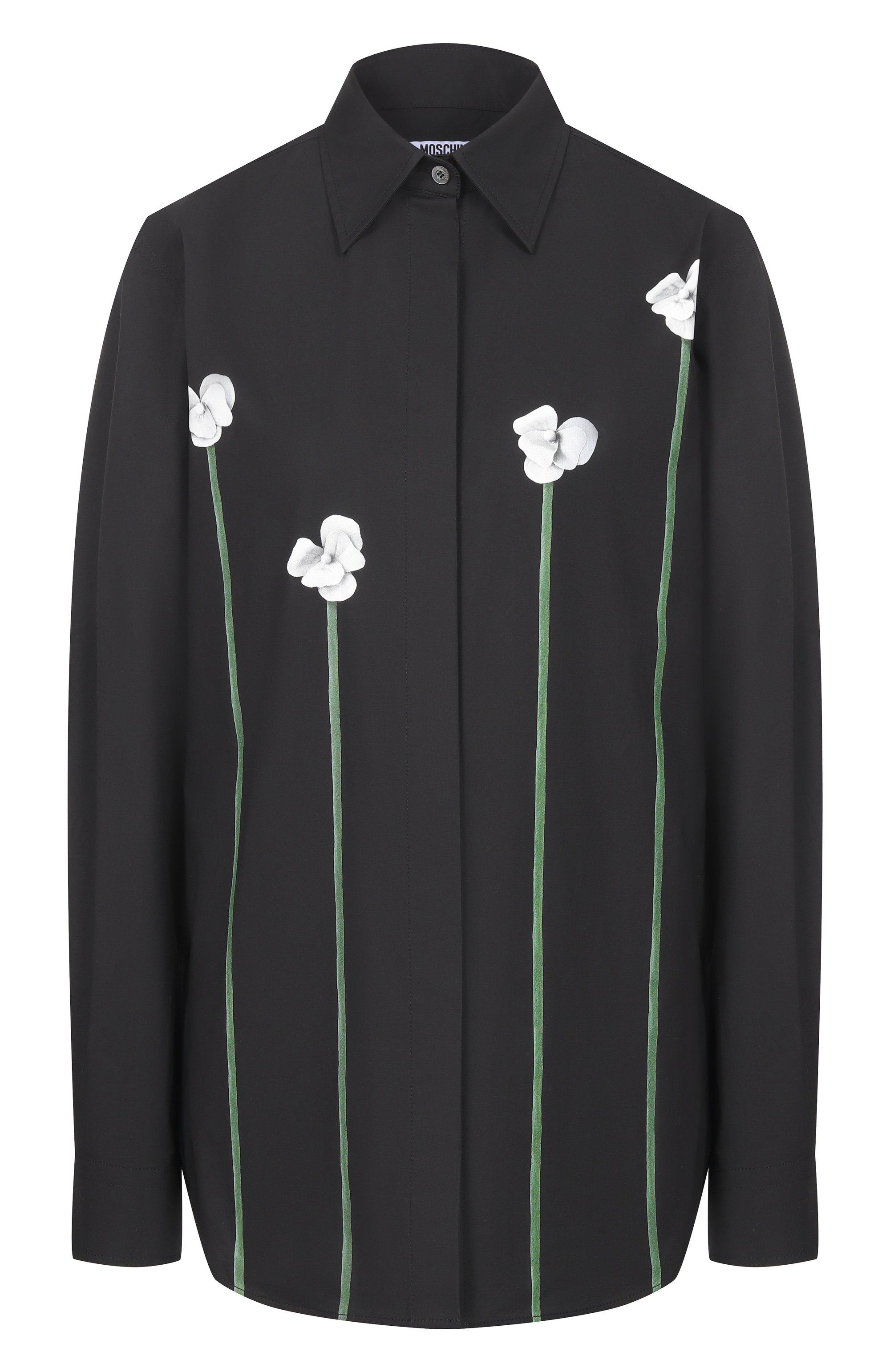 Хлопковая рубашка MOSCHINO, арт. A0221/0431, фото 1
