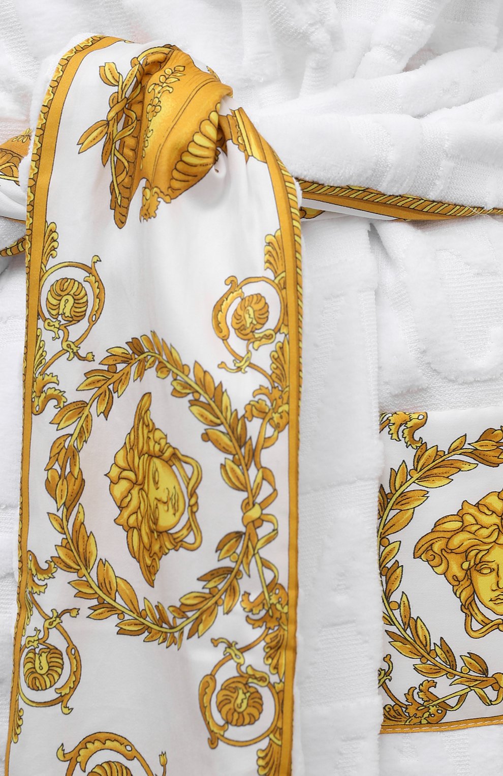 Хлопковый халат VERSACE, арт. ZACJ00008/ZC0SP052, фото 5