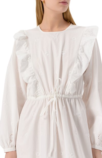 Хлопковое платье A.P.C., арт. C0HFF-F35154, фото 5