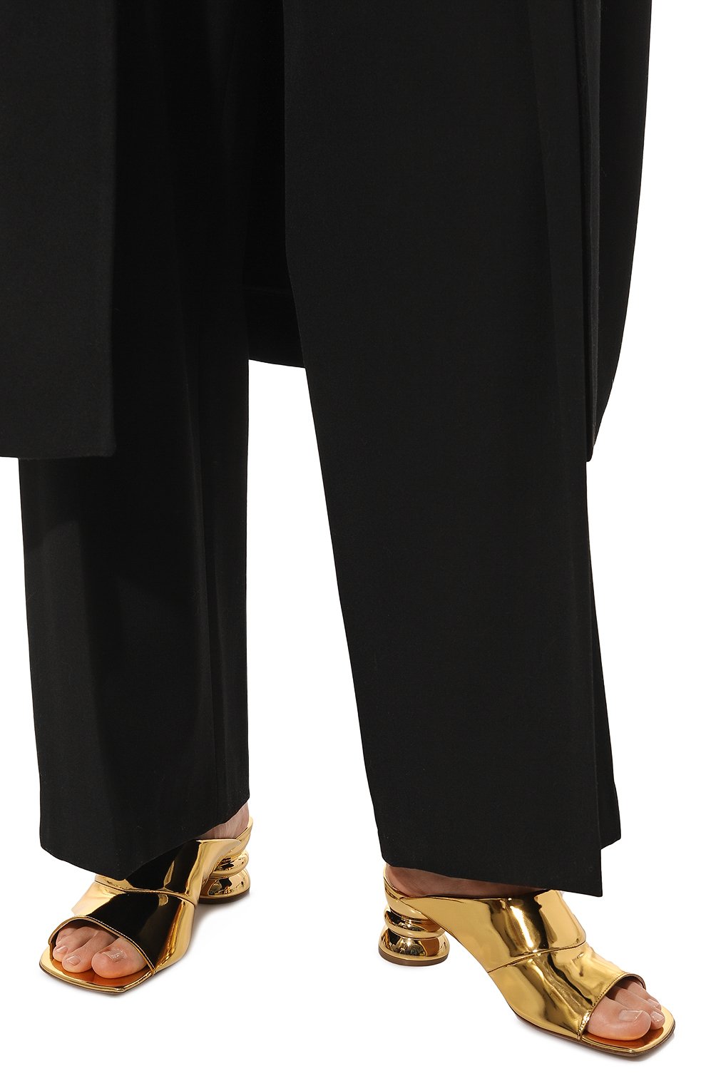 Кожаные мюли DRIES VAN NOTEN, арт. WS231-629/DD629, фото 3