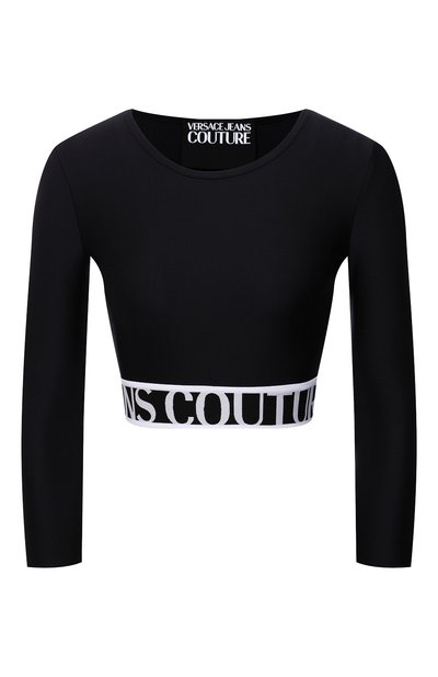 Женский топ VERSACE JEANS COUTURE, арт. 71HAH218-71DP218 SHINY LYCRA SUMATRA/N0008