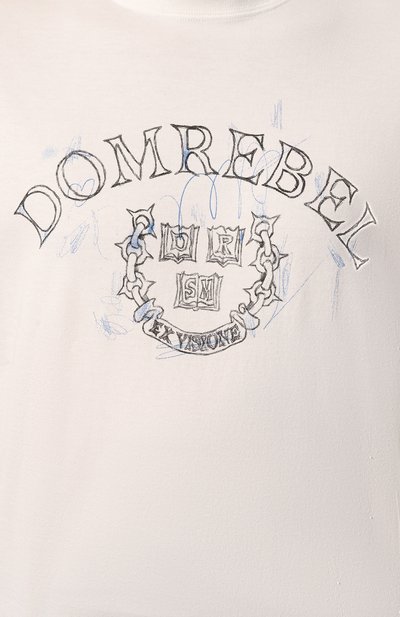 Хлопковая футболка DOMREBEL, арт. MIVY/T-SHIRT, фото 5