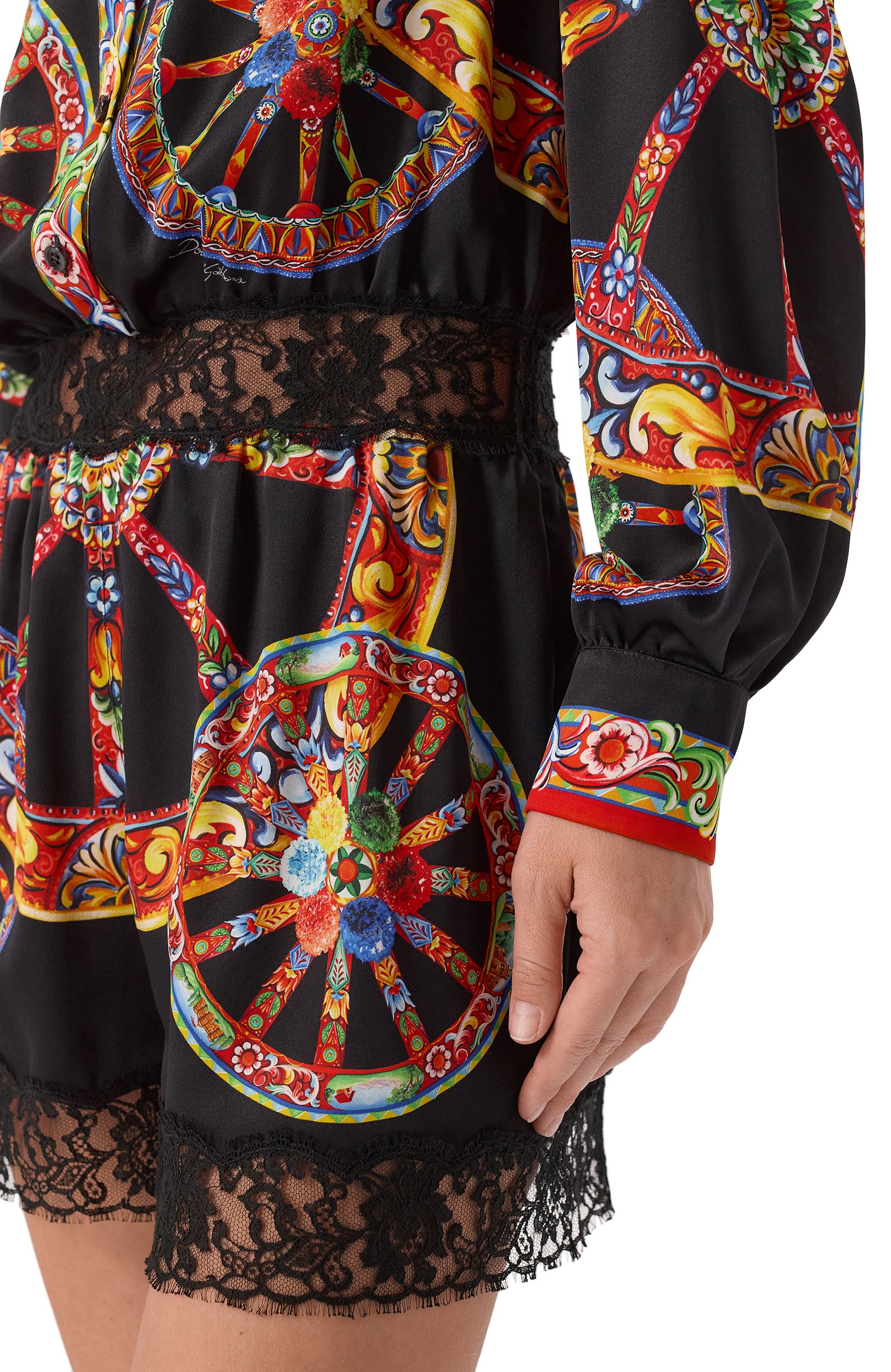 Атласный комбинезон DOLCE & GABBANA, арт. F6160T/GDDVJ, фото 4