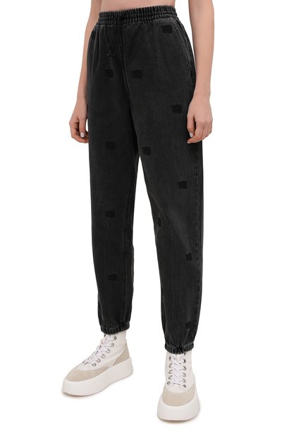 Джинсы ALEXANDER WANG темно-серого цвета по цене 53450 руб., арт. 4DC2214933, фото 3 Джинсы ALEXANDER WANG, арт. 4DC2214933, фото 3