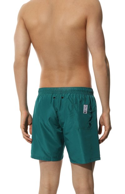 Плавки-шорты DIRK BIKKEMBERGS бирюзового цвета по цене 6945 руб., арт. BKK3MBM06, фото 3 Плавки-шорты DIRK BIKKEMBERGS, арт. BKK3MBM06, фото 3