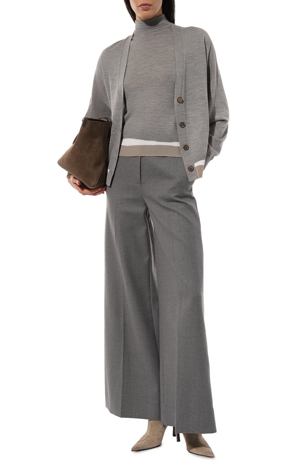 Топ из шерсти и шелка LORENA ANTONIAZZI, арт. A24111TM02D/2862, фото 2