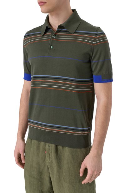 Поло из хлопка и шелка ZILLI, арт. KBP002M0142VMUL00, фото 3