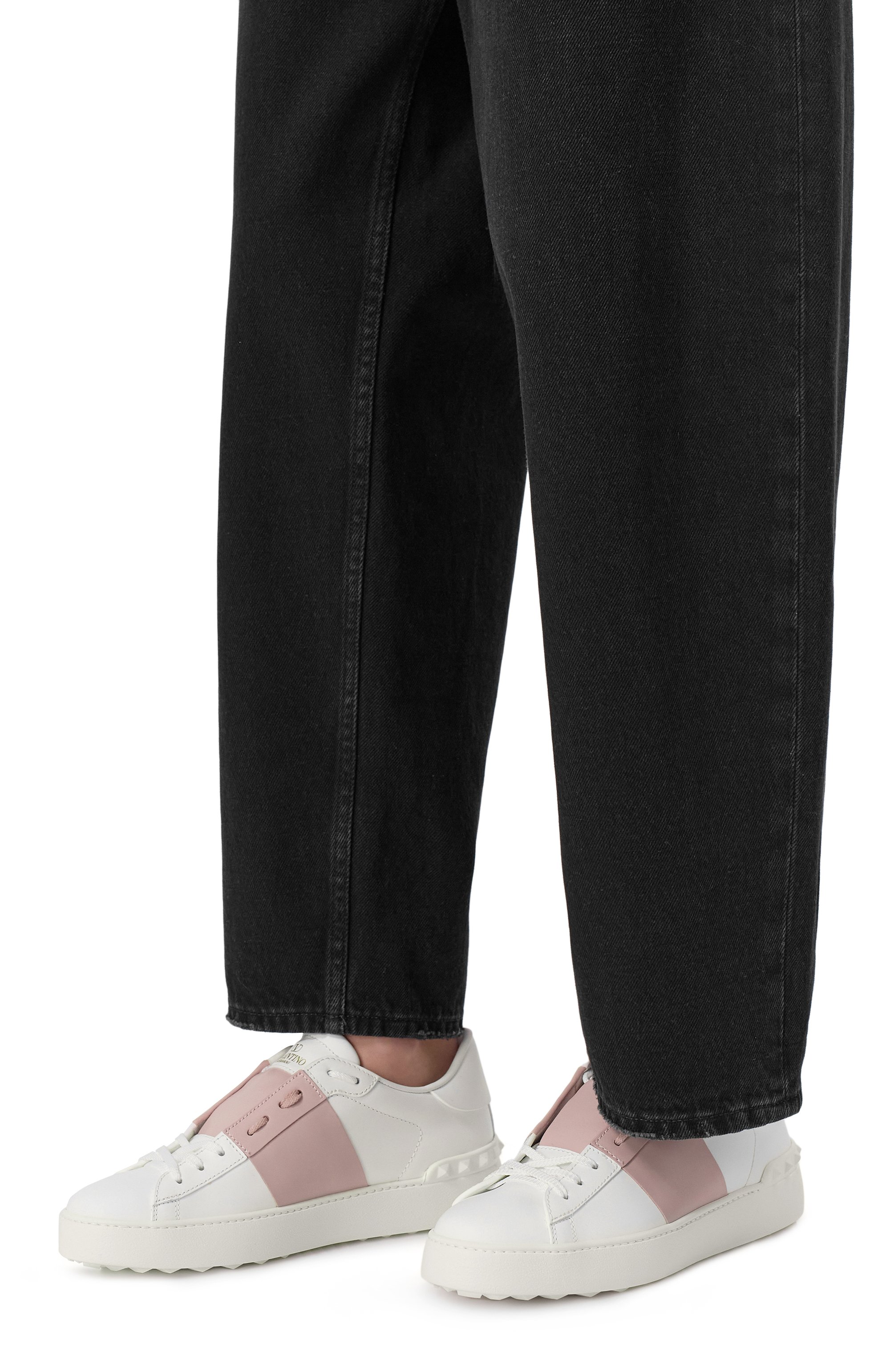 Кожаные кеды open VALENTINO, арт. 6W2S0781/BLU, фото 3