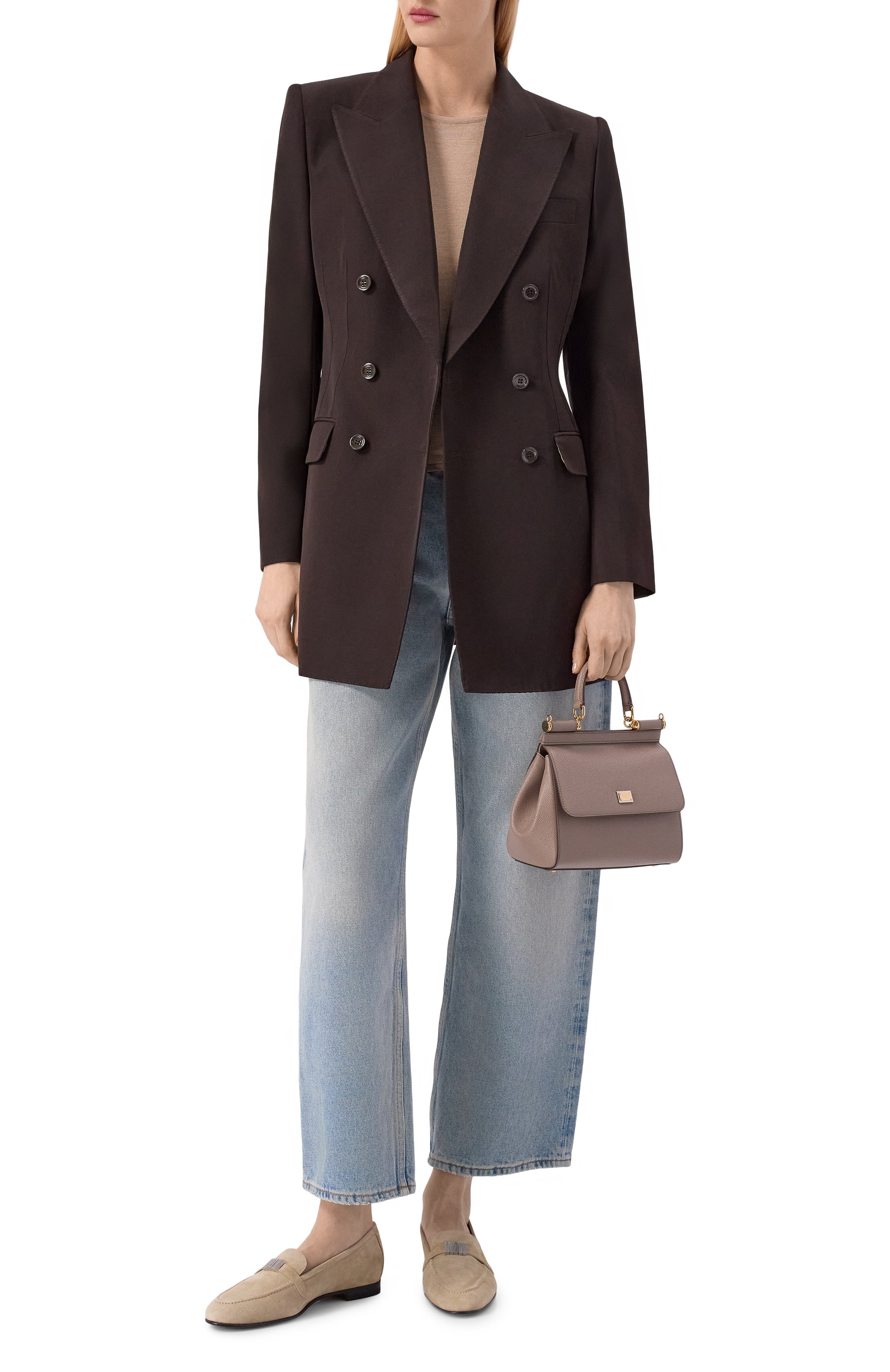 Замшевые лоферы KITON, арт. D59826K0904F06, фото 3