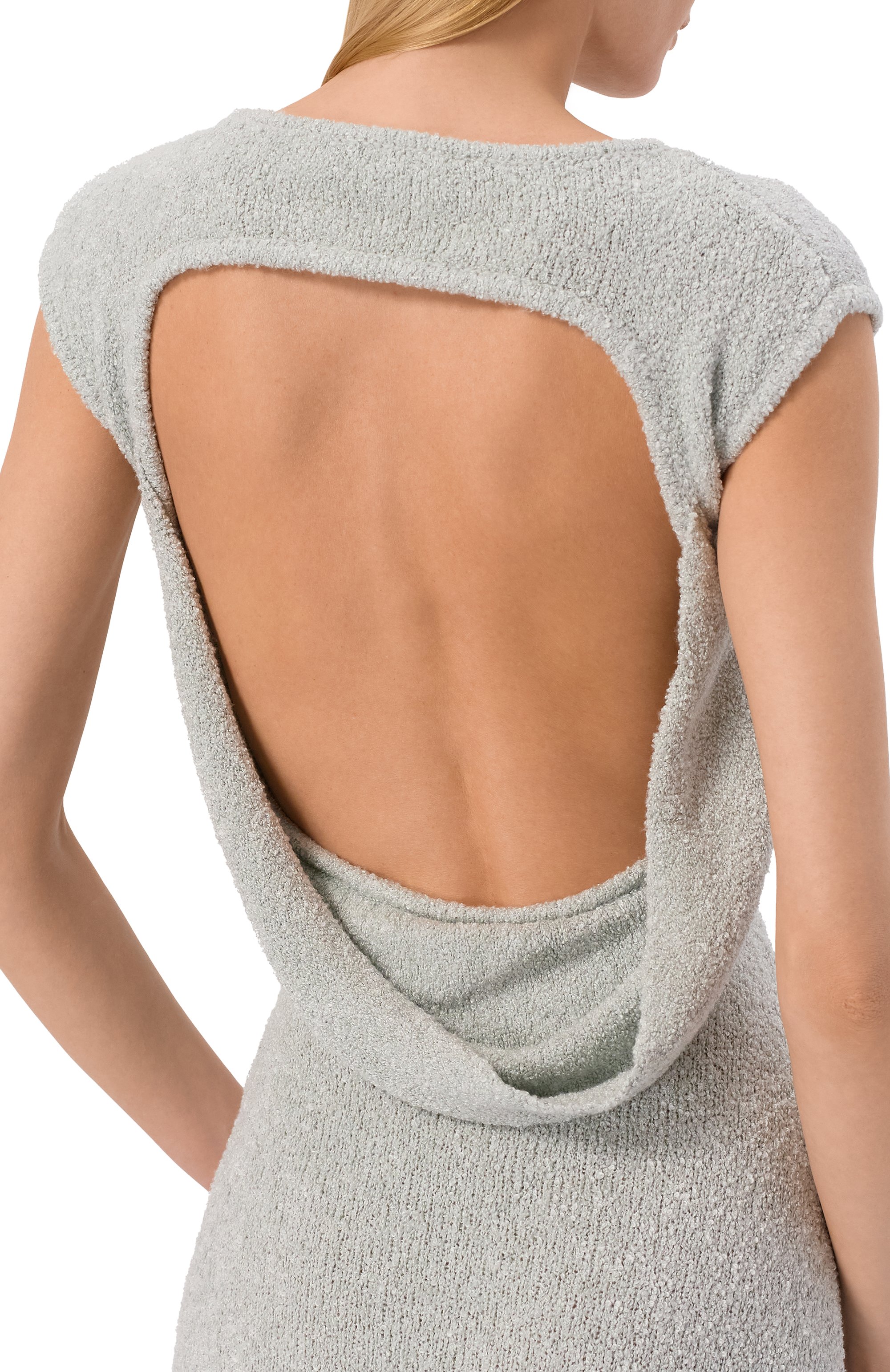 Шелковое платье AYA MUSE голубого цвета по цене 94050 руб., арт. AMR2607, фото 4 Шелковое платье AYA MUSE, арт. AMR2607, фото 4