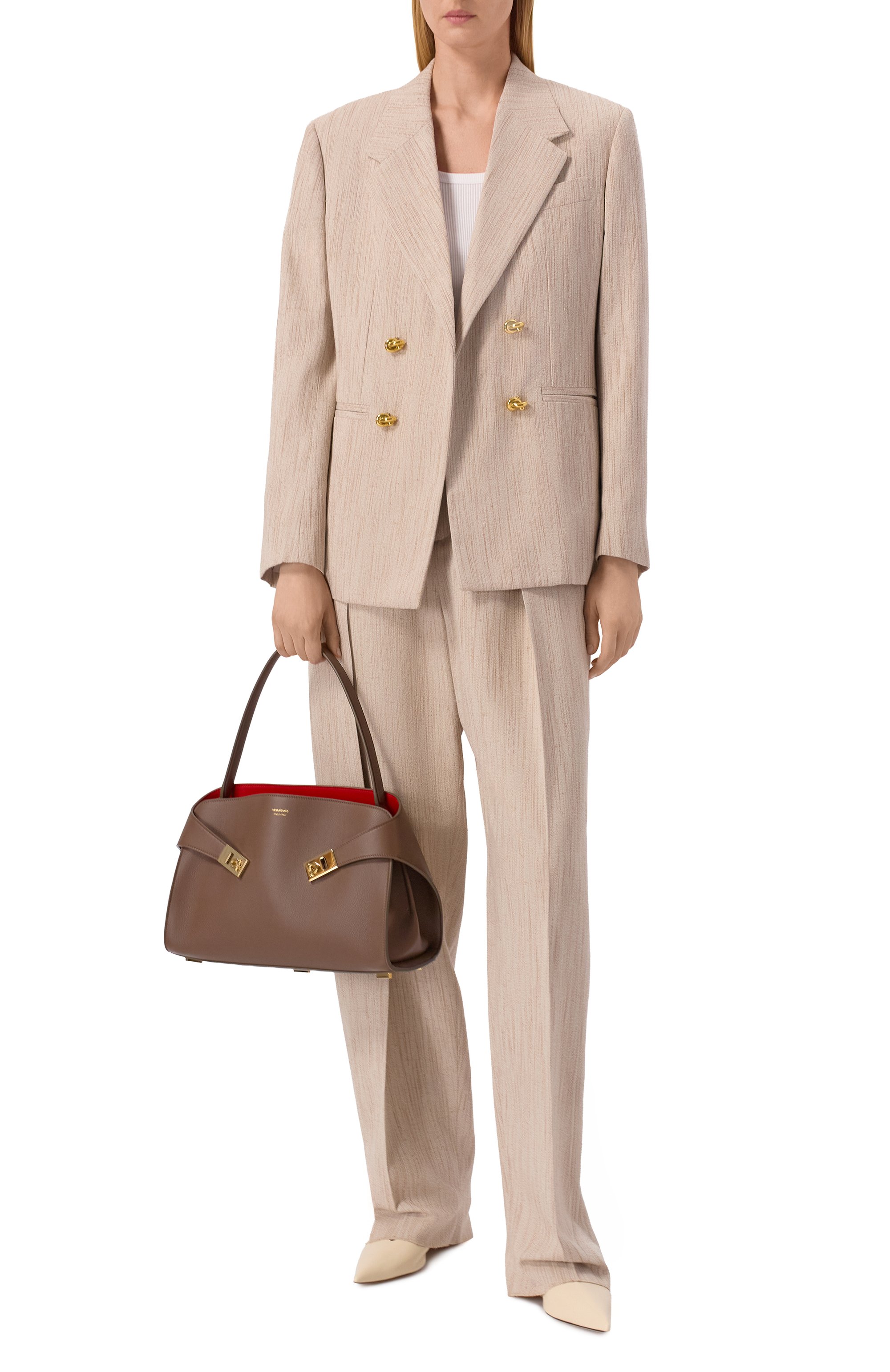 Сумка hug soft medium FERRAGAMO, арт. 219816/787834, фото 3