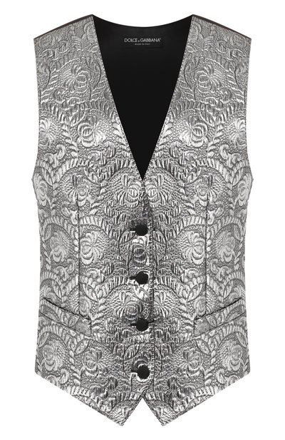 Жаккардовый жилет DOLCE & GABBANA, арт. F79S2T/FJMZ3, фото 1