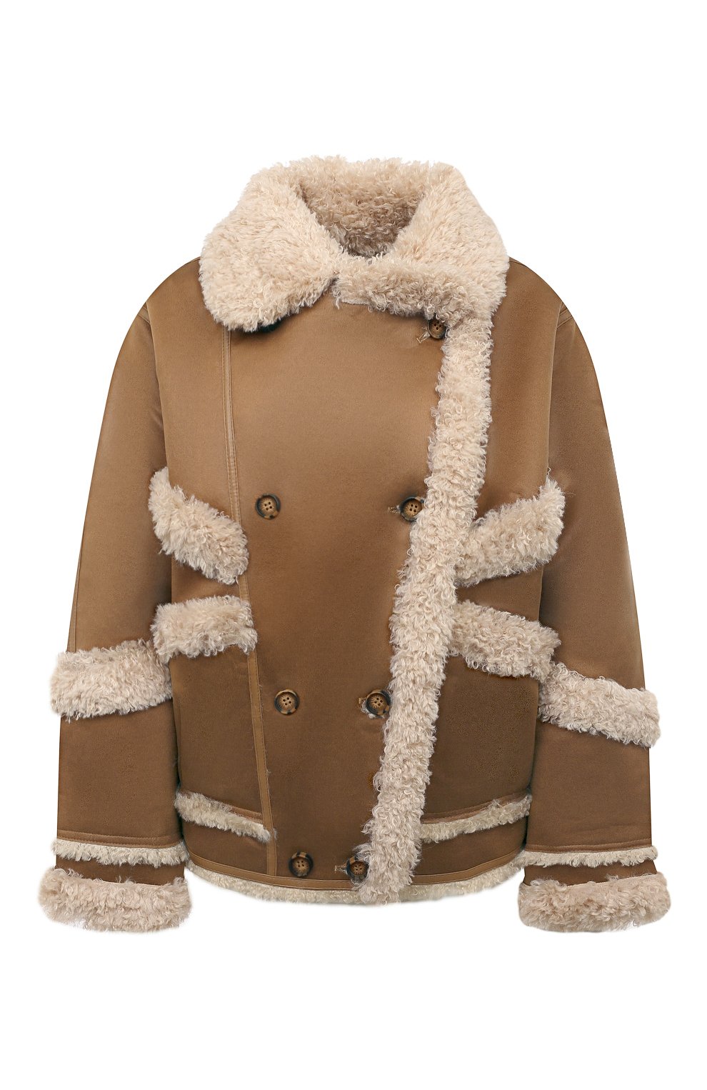 Дубленка из экомеха URBANCODE STUDIO, арт. BJ18457, фото 1