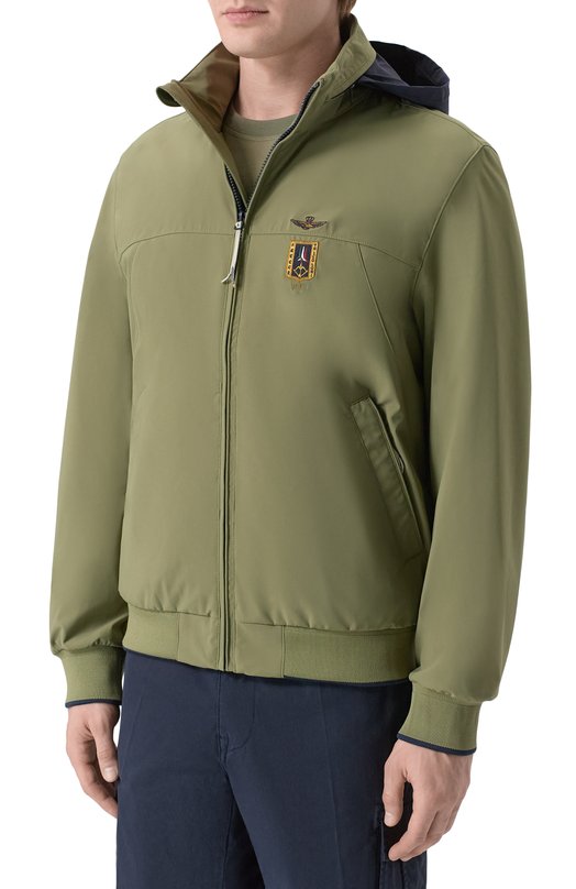 Бомбер Aeronautica Militare AB3050UCT04290 Хаки  AB3050UCT04290 Фото 3