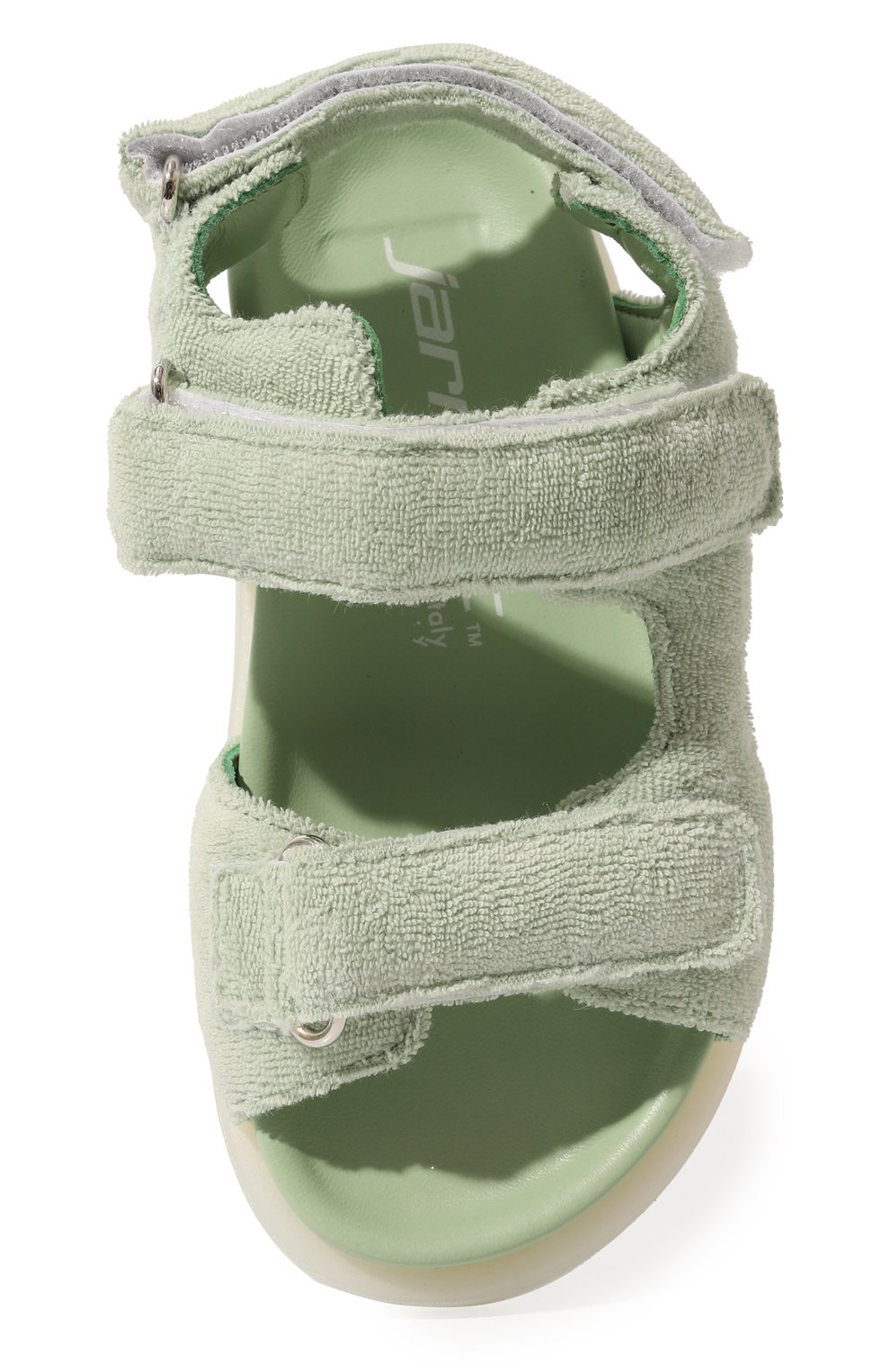 Сандалии JARRETT зеленого цвета по цене 18200 руб., арт. J3SA286A/24-27, фото 4 Сандалии JARRETT, арт. J3SA286A/24-27, фото 4