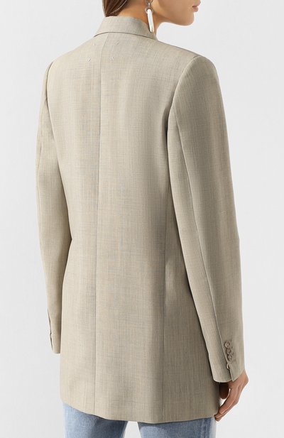 Шерстяной жакет MAISON MARGIELA, арт. S51BN0376/S52583, фото 4