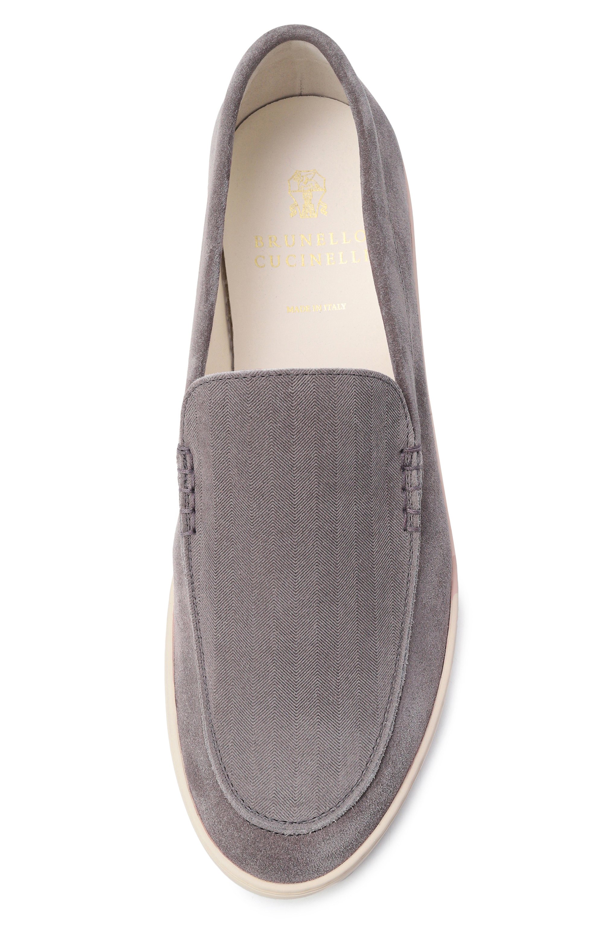 Замшевые лоферы BRUNELLO CUCINELLI, арт. MZUHVSP335, фото 5