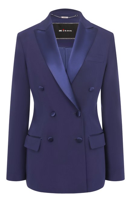 Женский шелковый жакет KITON, арт. D54515K0977A30