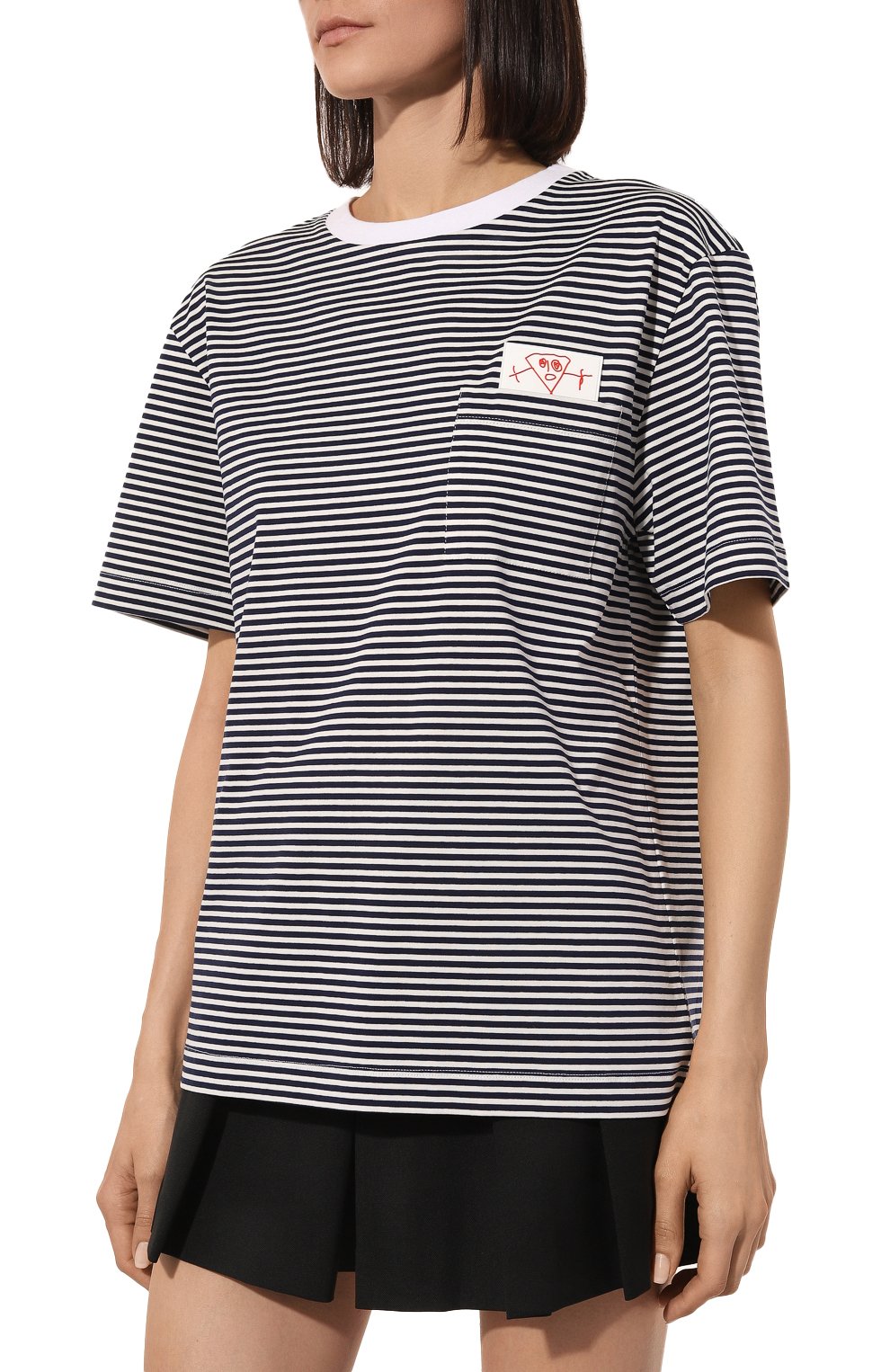 Хлопковая футболка PLAN C, арт. THCJD50JU0/TJ017, фото 3