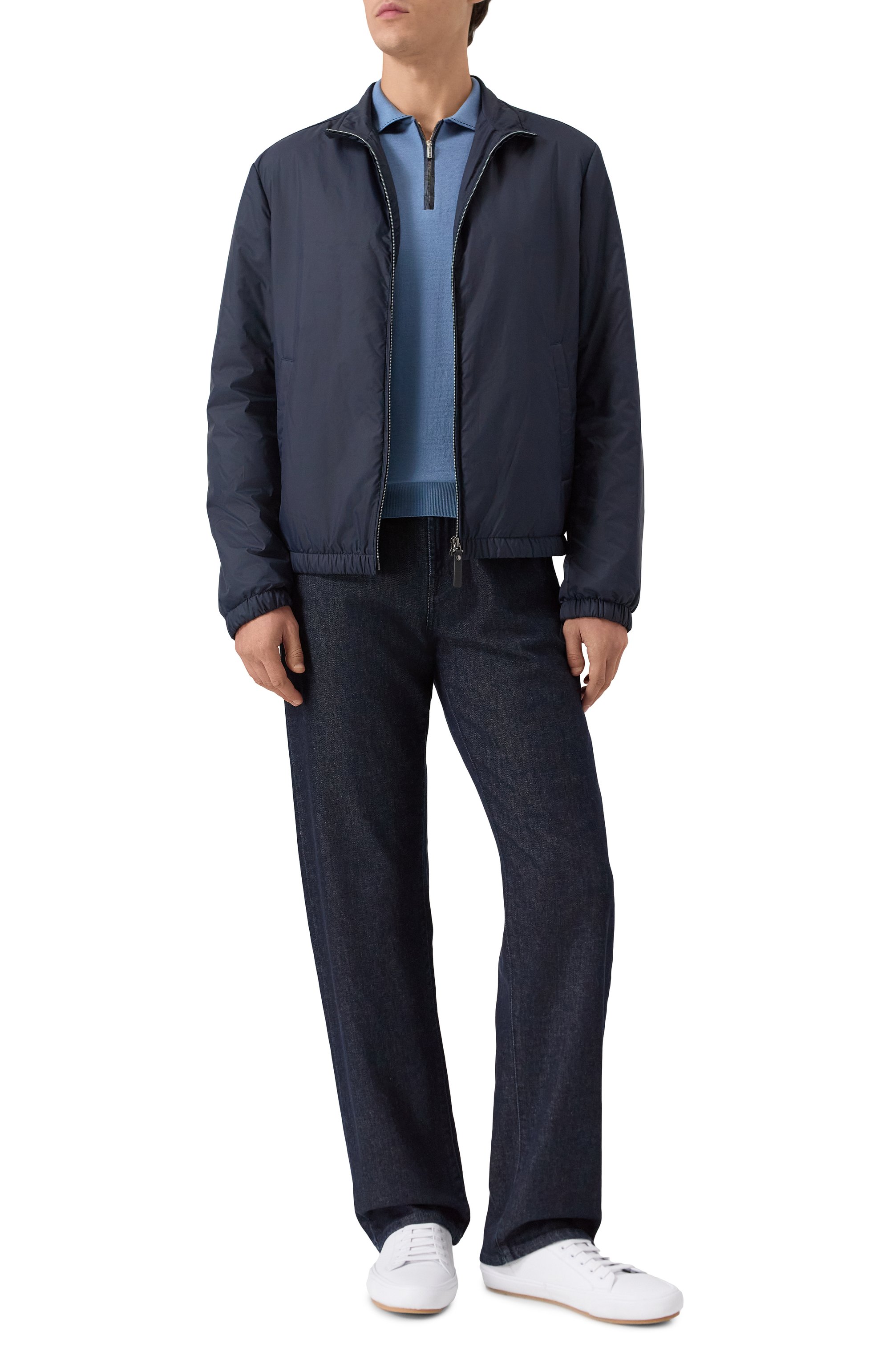 Поло из хлопка и шелка ZILLI, арт. KZP002M0143VRIS00, фото 2