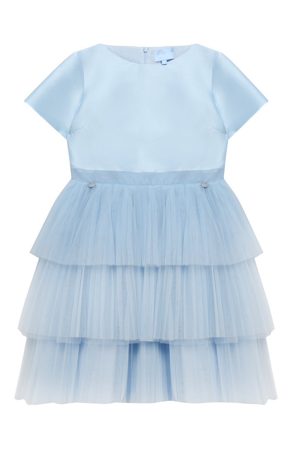 Платье LANVIN голубого цвета по цене 23950 руб., арт. 4L1611/LA960/10-14, фото 1 Платье LANVIN, арт. 4L1611/LA960/10-14, фото 1