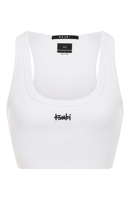 Хлопковый топ Ksubi WSP25SI001 Белый WSP25SI001
